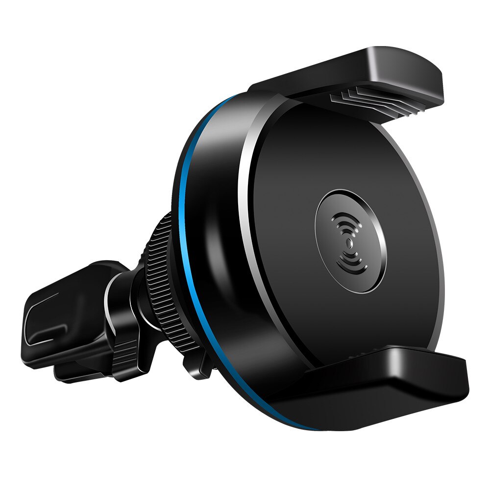 Incarcator auto wireless QI Edman Fast Charging, Universal, negru
